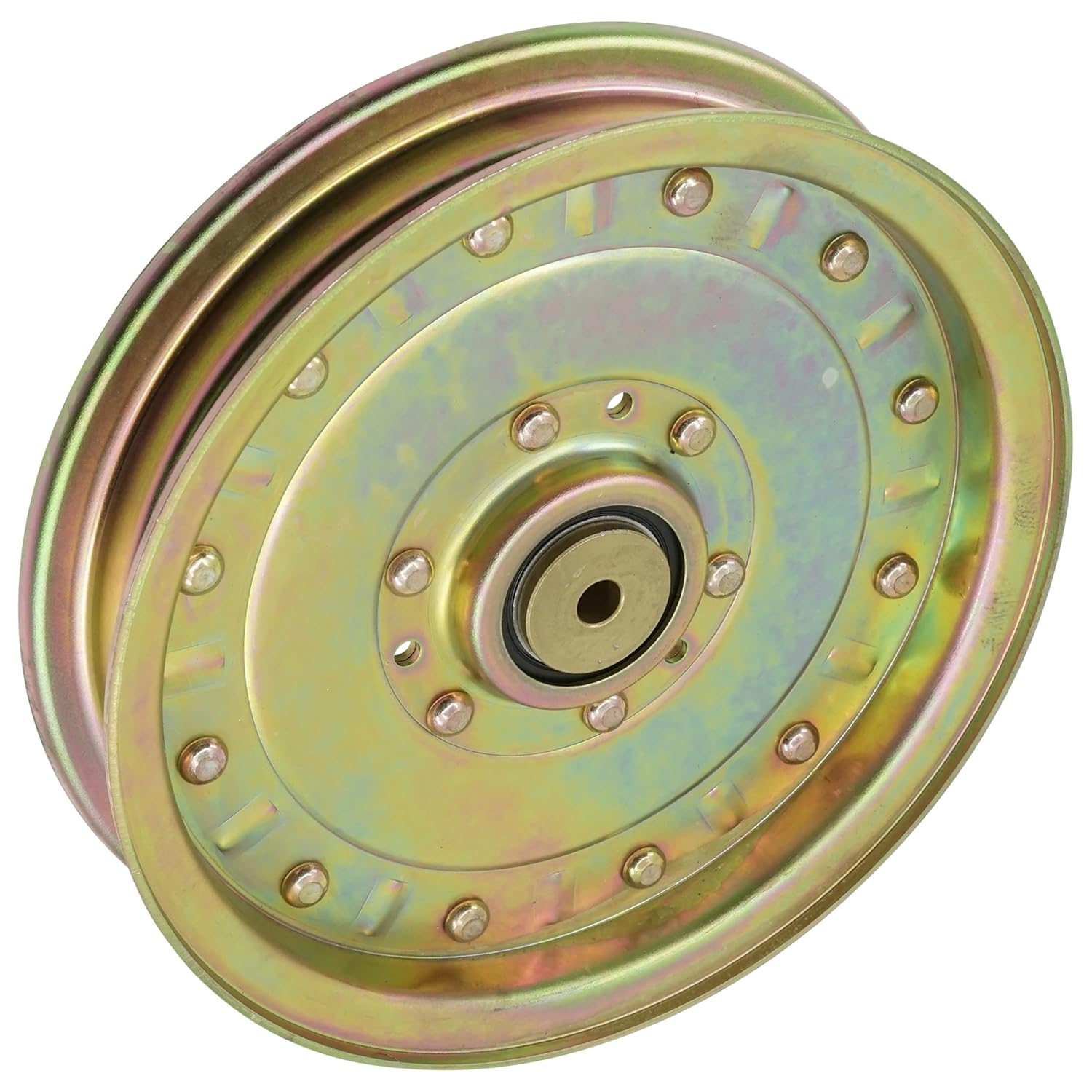 Caltric 109-8590 212824144 Deck Idler Pulley Compatible with Exmark Compatible with Toro Compatible with John Deere Compatible with Dondye