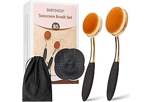 Sunscreen Applicator Set: Sunblock Brush Kit for Kids, Adults