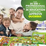 QUOKKA 100 Piece Puzzles for Kids Ages 4-6 – 4xSET Search and Find Kids Puzzles Ages 5-8 – Artist-Crafted Illustrations with Children Daily Life, Hidden Objects - Educational Activity Toy Gift