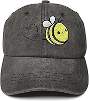 Vista 20 de Gorras de béisbol bordadas con animales para niño y niña