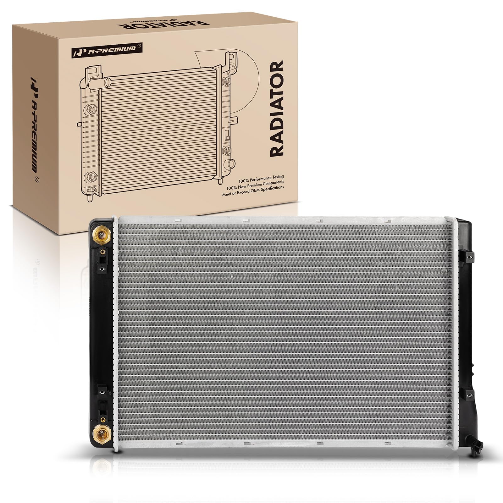 Photo 1 of A-Premium Engine Coolant Radiator Assembly Compatible with Kia Niro 2017-2022 1.6L & Hyundai Ioniq 2017-2022 1.6L, Replace# HY3011100, 25308G2000