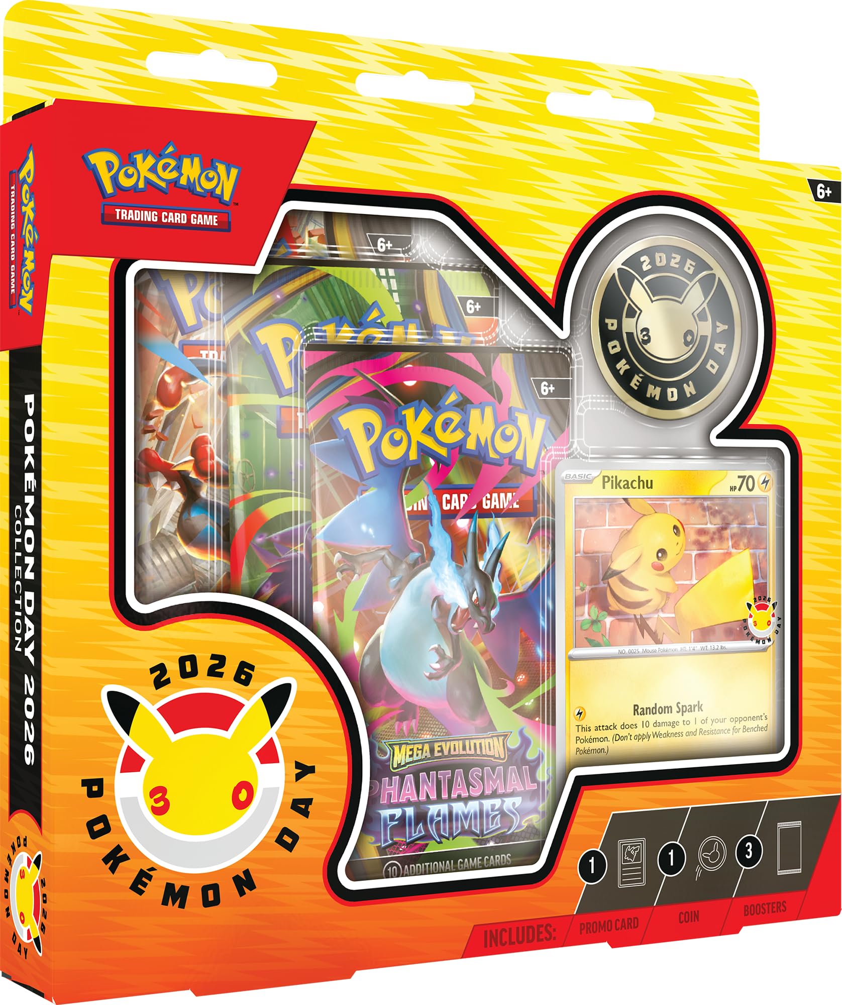 Pokémon TCG: Pokémon Day 2026 Collection (1 foil promo card, 1