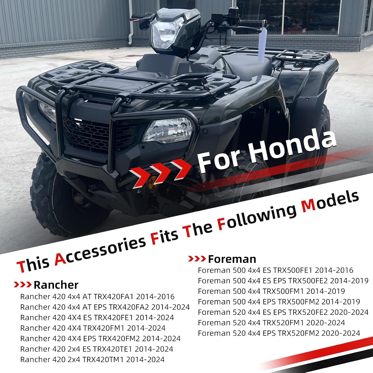 For Honda Rancher 420 500 TRX420 TRX500 FA/FE/FM/TE/TM 2014-2024 Rear Left Axle Tube Housing 52300-HR3-W50 52300-HR3-W50
