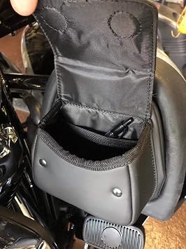 Pair of Lower Fairing Panels Storage Pouches for Harley Touring