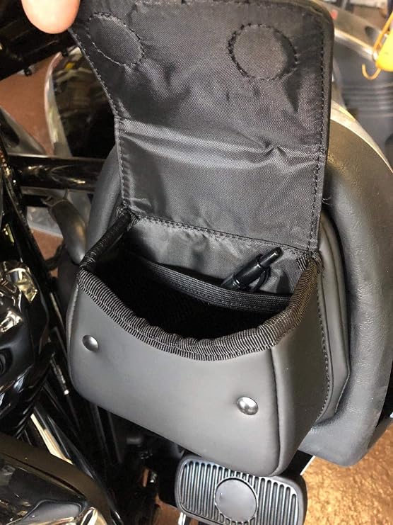 Pair of Lower Fairing Panels Storage Pouches for Harley Touring