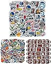 Football Rugby Stickers for Basketball Team Fans(98pcs) Vinyl Waterproof Stickers for Water Bottles Teens Boys Luggage Laptop Snowboard 0.8CM