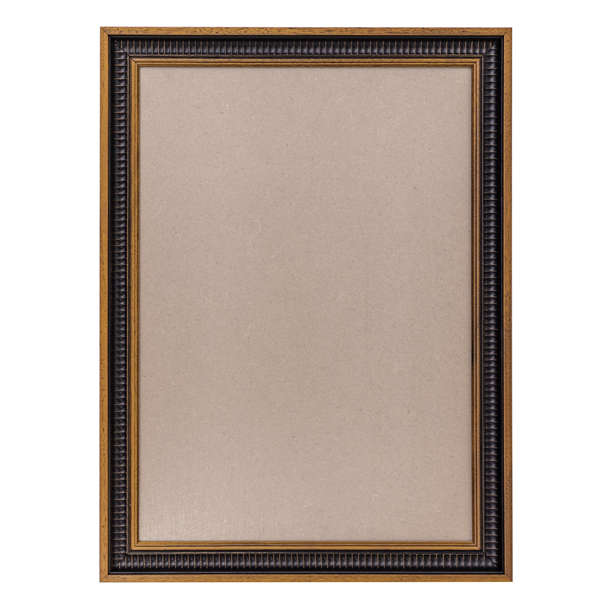 11.75x16.5 Picture Frames: Rustic A3 Frames for Home Wall Arts Decor, Wooden Frames for 11.75x16.5 inches Photos, Painting, Black&Brown Wall A3 Photo Frame