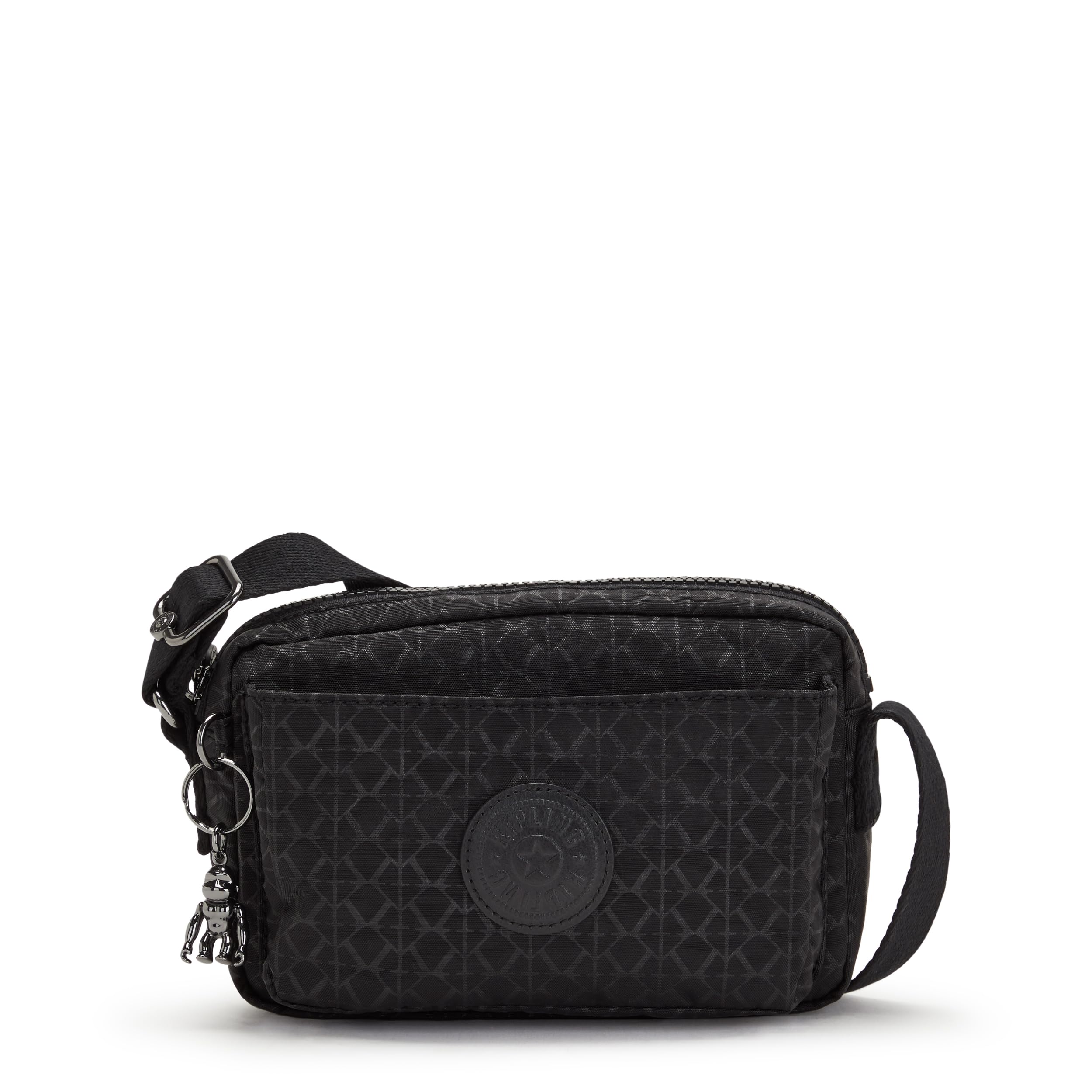 Sac bandoulière femme nylon léger ajustable Kipling Abanu Multi