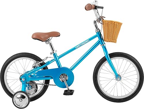 Retrospec Beaumont Mini bicicleta infantil de 16 pulgadas para niños de 4 a 6 años con neumáticos de amortiguación, frenos en V, ruedas de