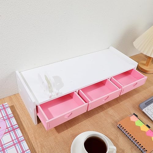 Miniatura 6 de Ergonomic Laptop Riser Stand for Desk Computer Monitor Elevation Stable Desktop Organizer for Home Office Space-saving Small Monitor Stand Riser