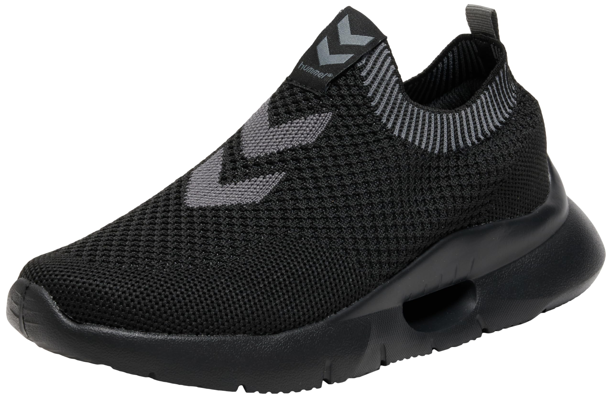 hummel Unisex Tatum Seamless Trainers, Black, 8 UK