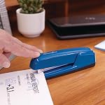 Swingline 747 Business Manual Desktop Stapler, 20 Sheet Capacity, Royal Blue (S7074729)