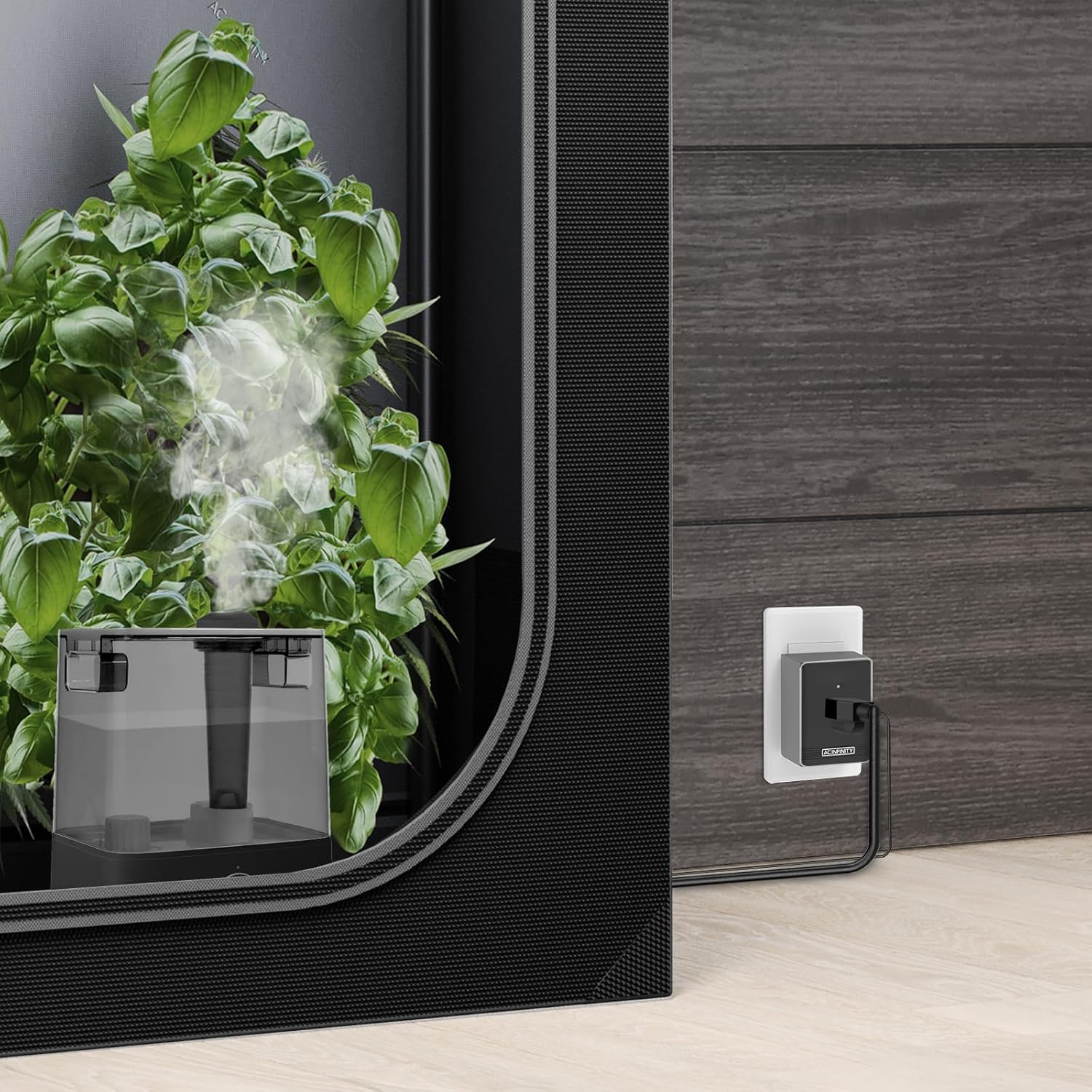 AC Infinity UIS Control Plug, Outlet Adapter to Connect UIS Smart Controllers to Outlet Devices