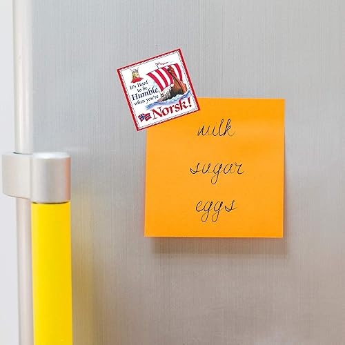 Miniatura 3 de Azulejo de imán de regalo noruego (Humble Norsk)