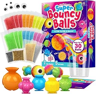 اصنع بنفسك مجموعة الكرات المطاطية للأطفال كرات الطاقة البلورية