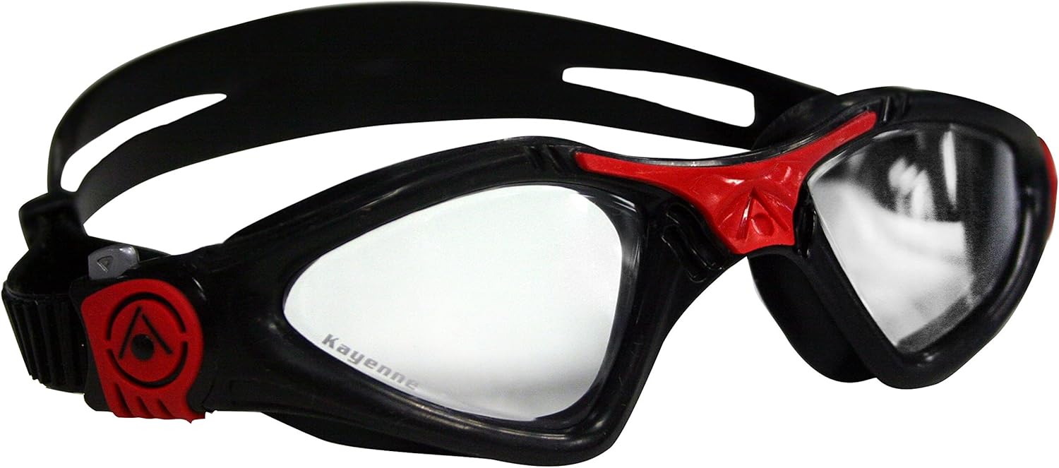 Aqua Sphere KAYENNE Small Frame Goggle Clear Lens Black