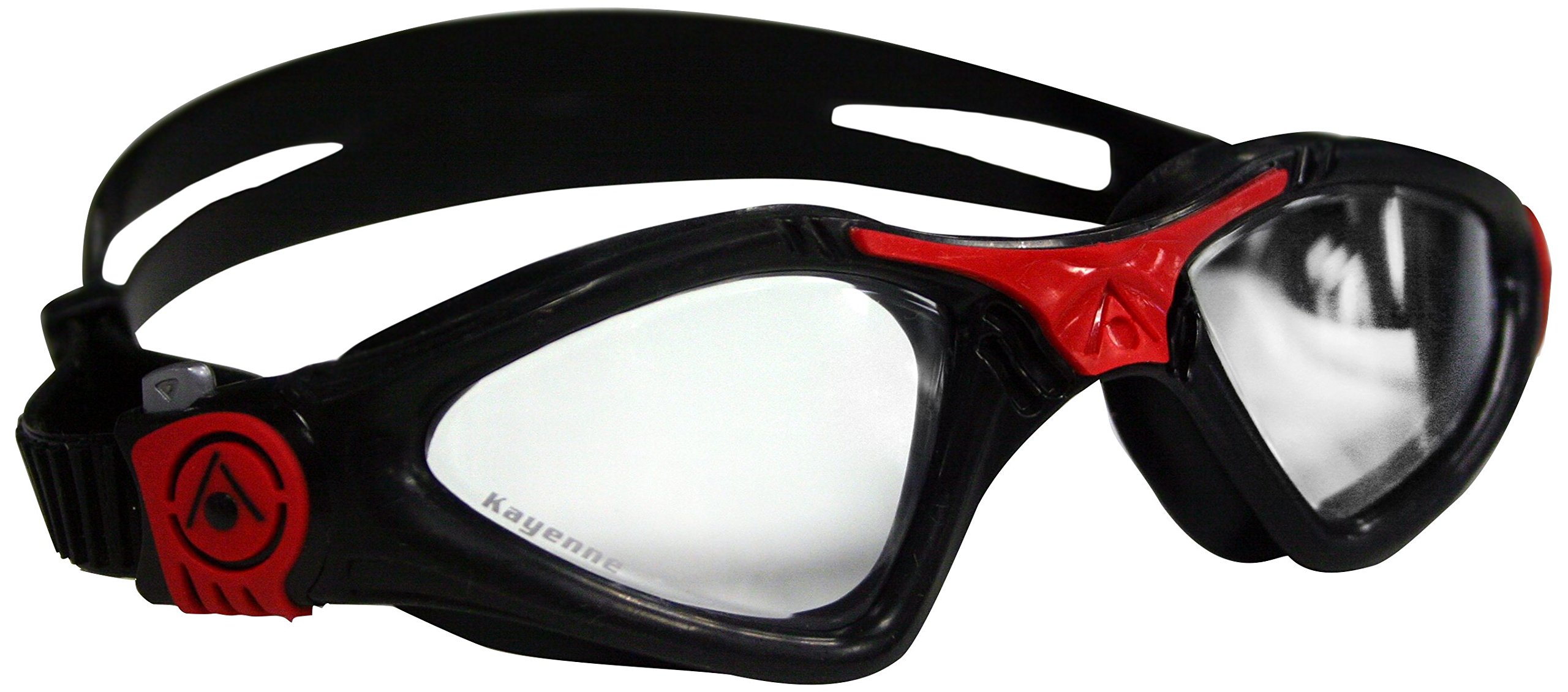 Occhiali Da Nuoto Aqua Sphere Kayenne, Grigio/rosso Scuro, Modello 192.000, Unisex Adulto, Taglia Unica - 3
