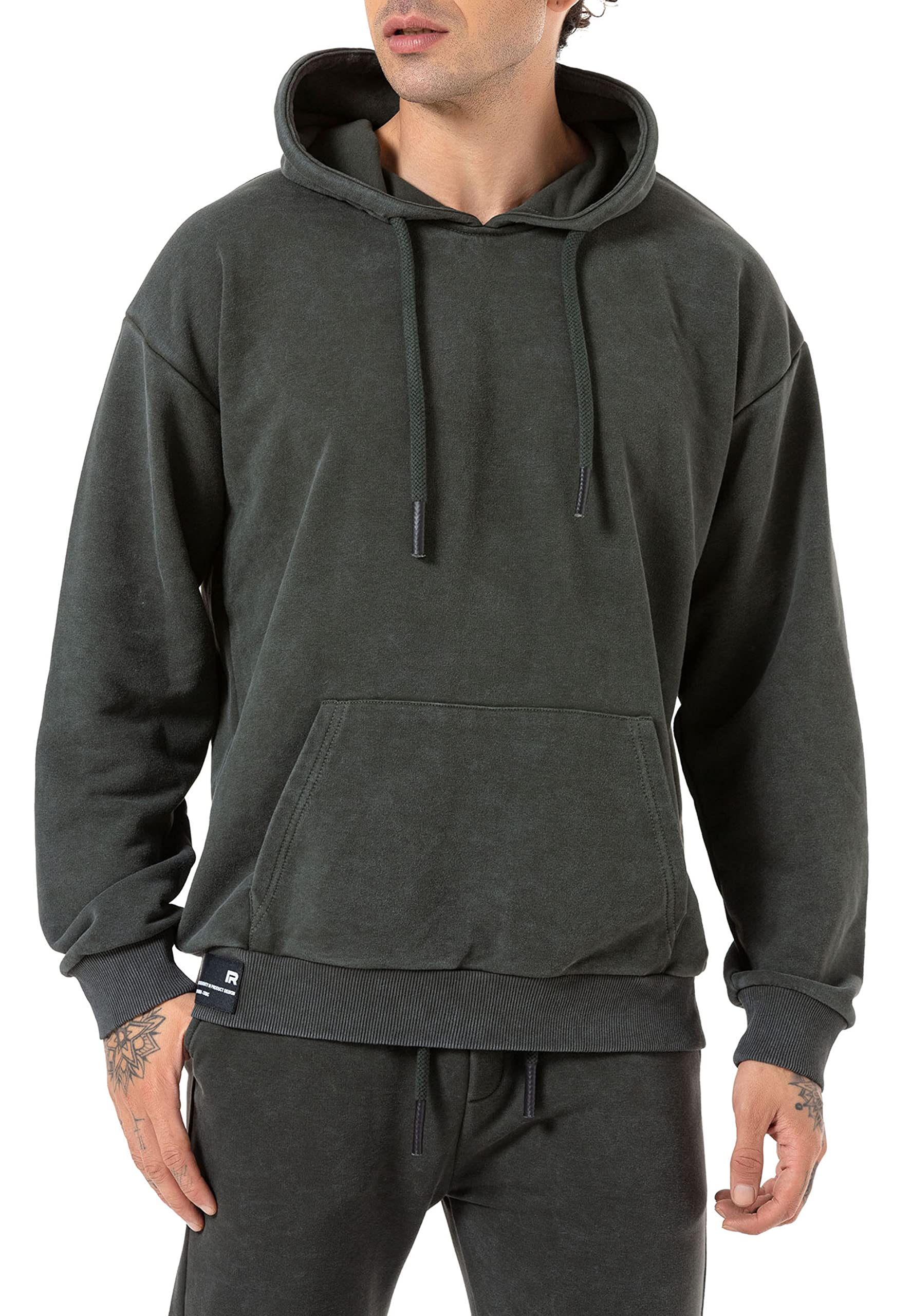 Redbridge 2-teiliger Oversize Hoodie Jogger Set Jogginganzug mit Hose Kombi Premium