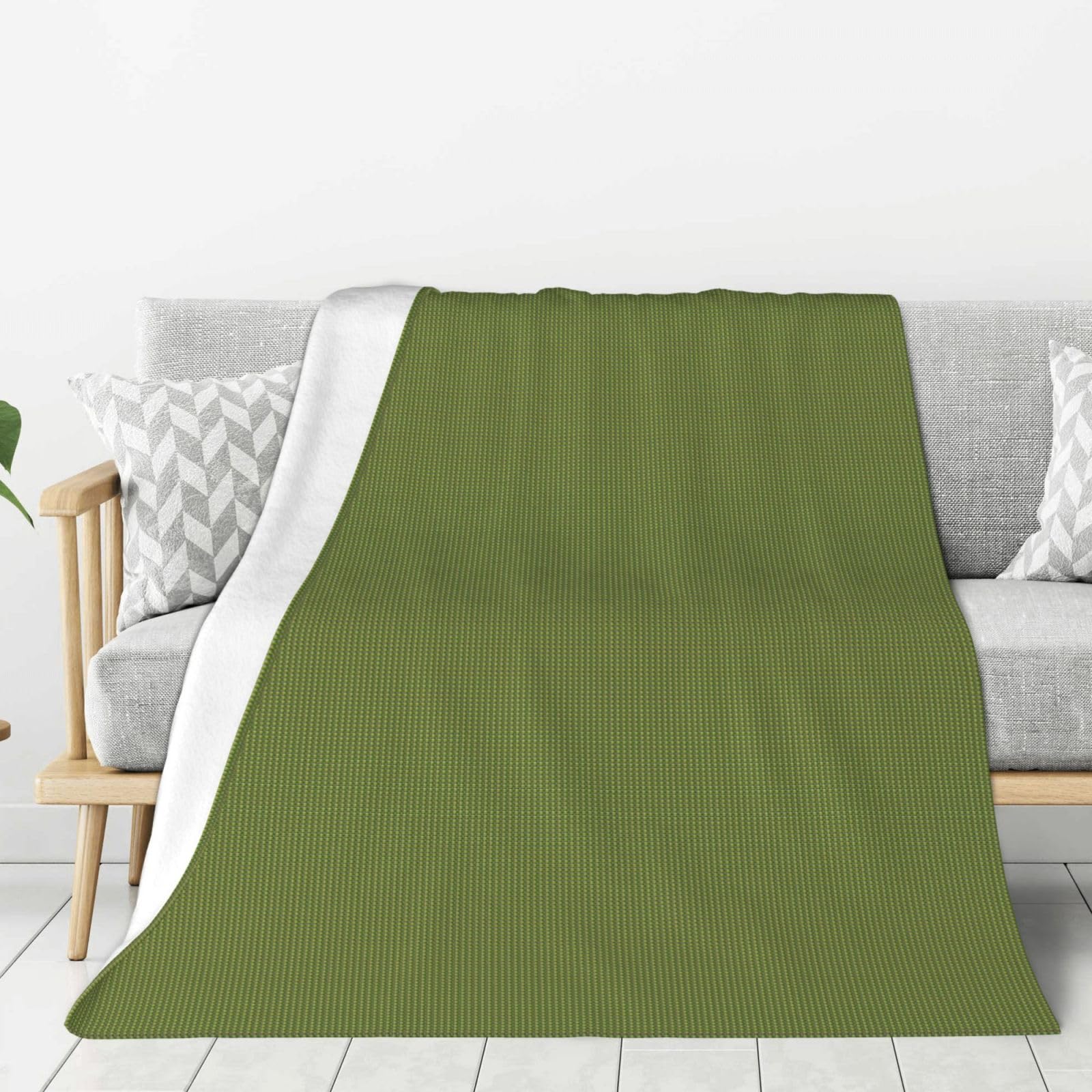 Manta de franela de conejos suave y acogedora para cama y sofá de salón