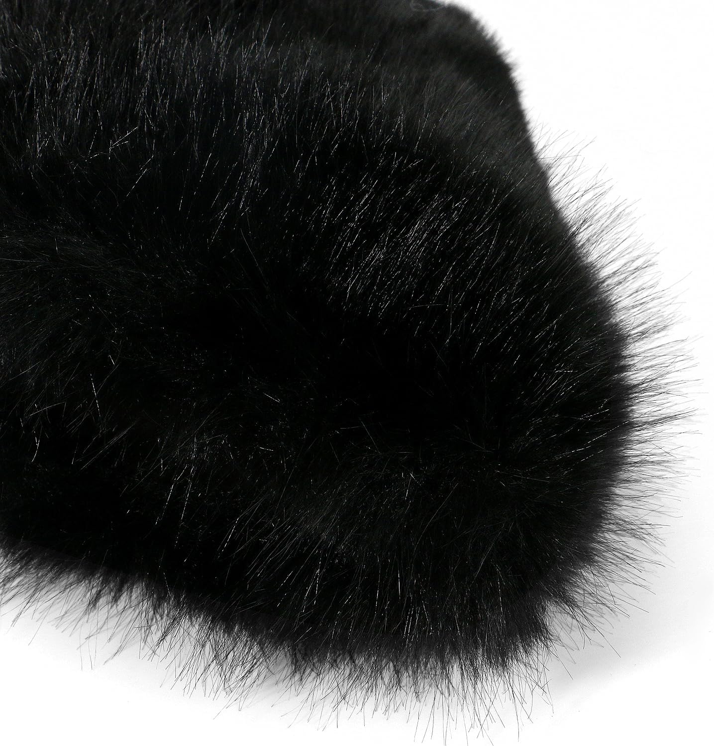 Faux Fur Bucket Hat for Women - Winter Plush Fluffy Furry Hat, Thickened Warm Fisherman Cap, Soft Faux Mink Style for Girls and Women - Image 3