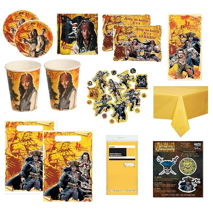 Hallmark christmas plaid with french horn invitations napkins cups plates