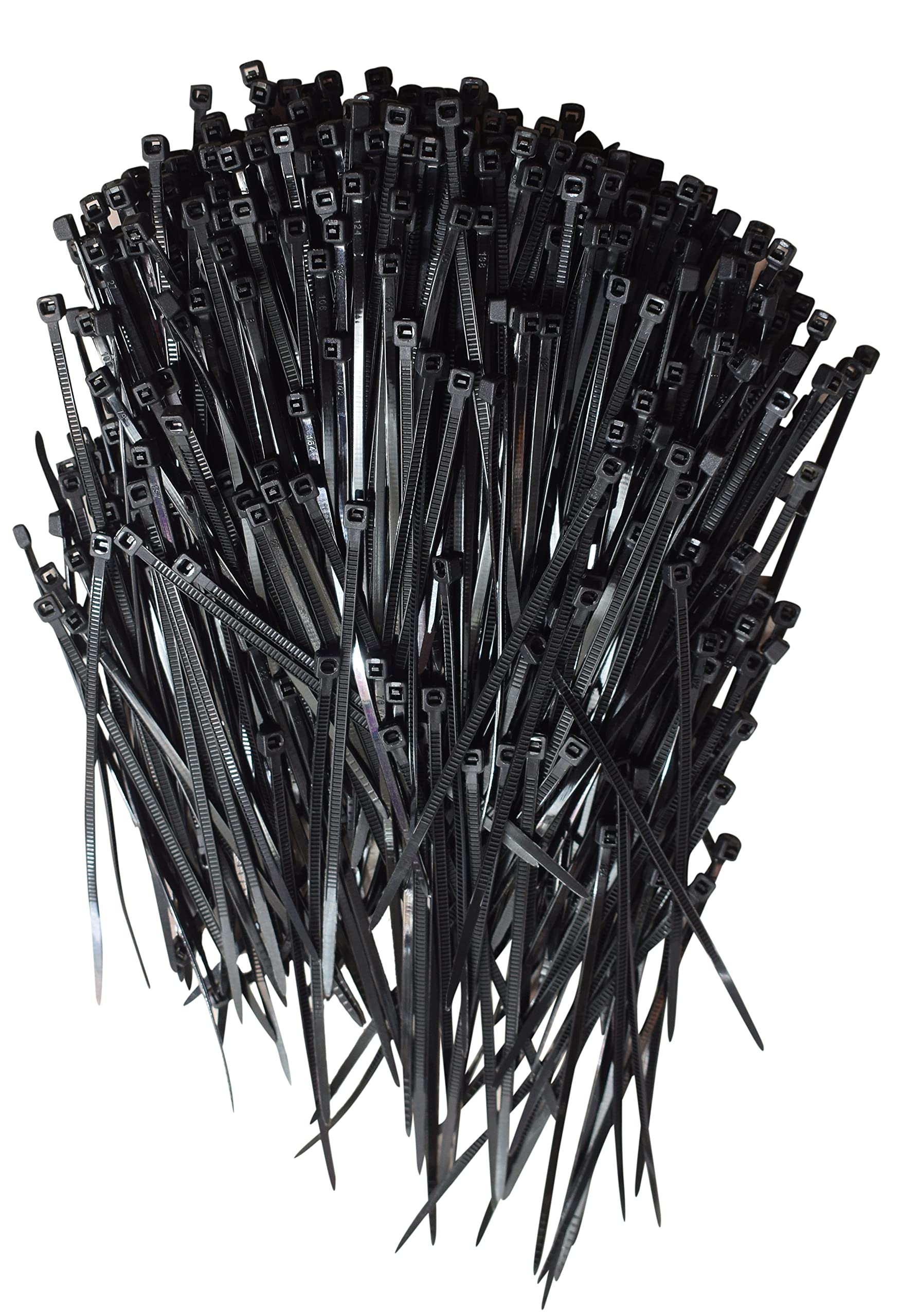 OVG Nylon Self Locking Cable Ties, Black (100 mm × 2.5 mm, 4 Inch, Pack of 500 Pcs) Heavy Duty Strong Zip Ties Teeth Grip Fastener Organizer Tie (B0B4HGHKWN) Amazon Price History, Amazon Price Tracker