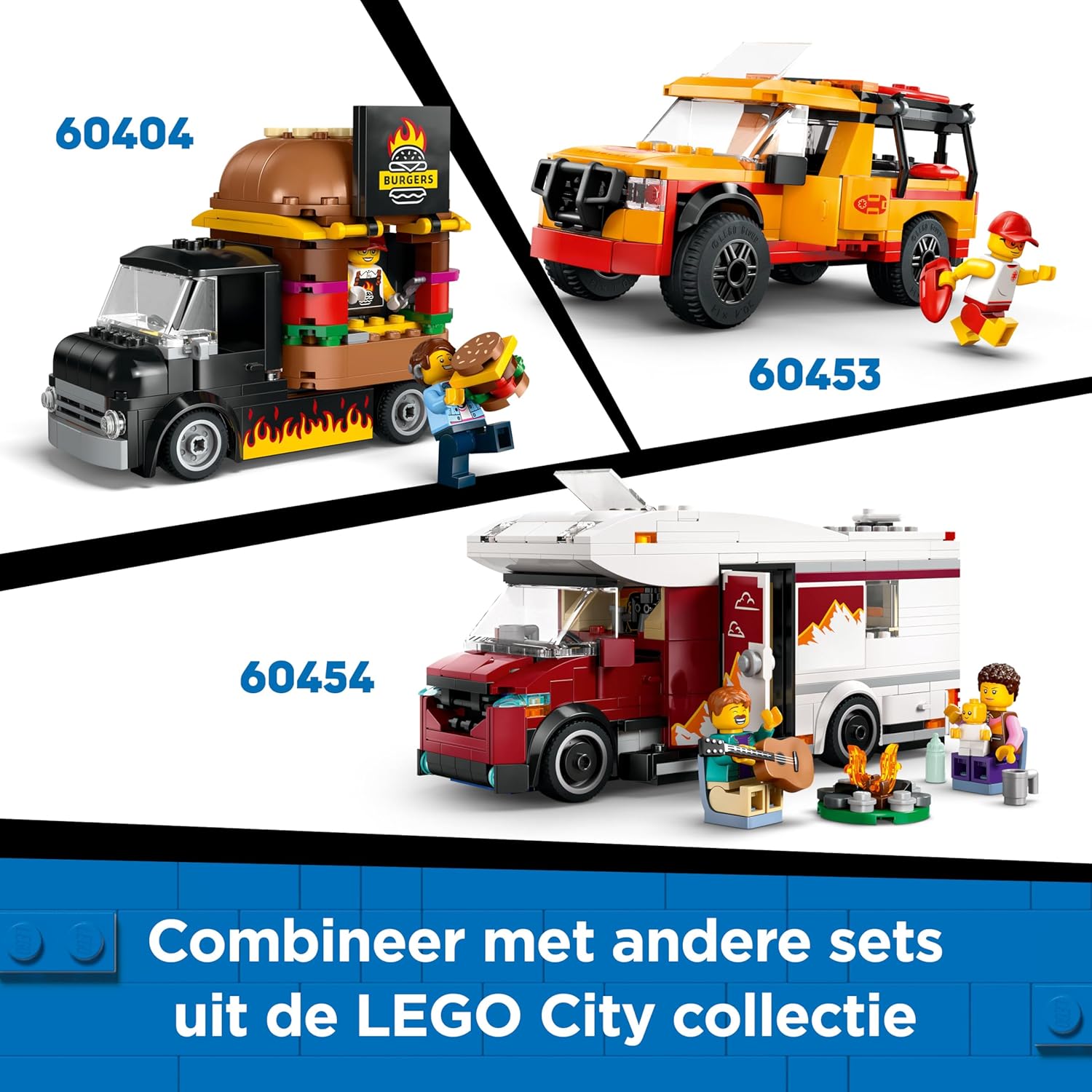 LEGO 60452 City Donut Shop Toy Birthday Gift Blocks Educational Boys Girls Children 5 Years 6 Years 7 8 Years Old Vehicle Car Mini Car Town Building