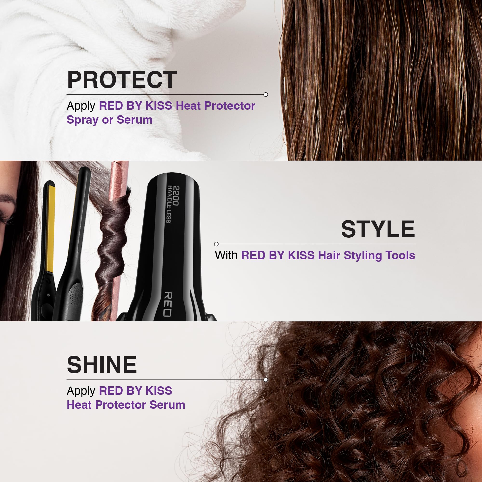 Styling irons & serum Flat Iron Straightening Kit - Straighten Natural Hair - Tony  main image 3