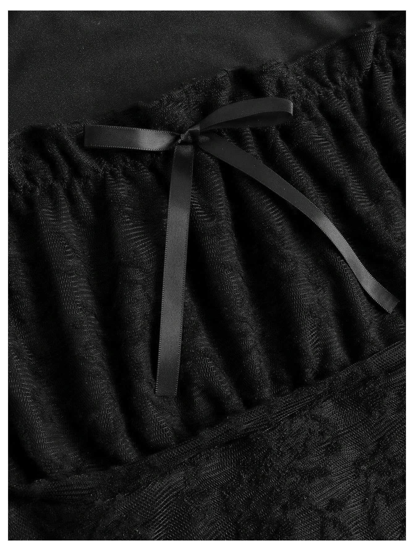 SOLY HUX Women's Plus Size T Shirt Bell Long Sleeve Square Neck Ruched Tee Y2k Lace Going Out Tops: XX-Large Plus Plain Black