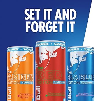 Amazon.com: Red Bull Energy Drink Sugar Free Variety Pack