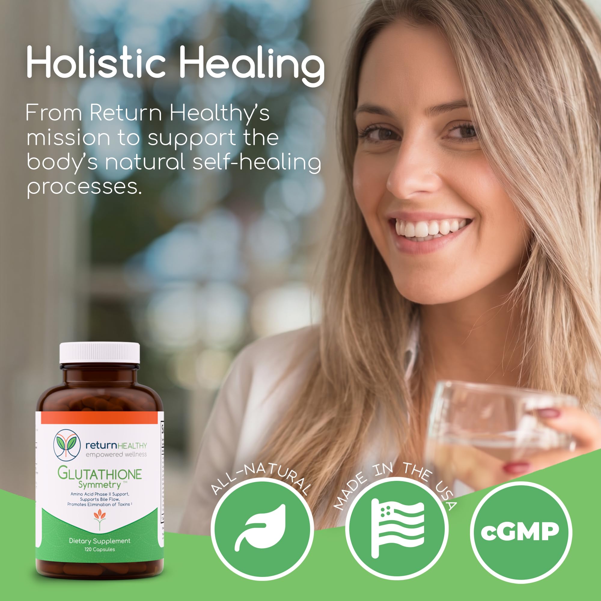 Glutathione Symmetry, 400mg S-Acetyl Glutathione — Amazon image 5