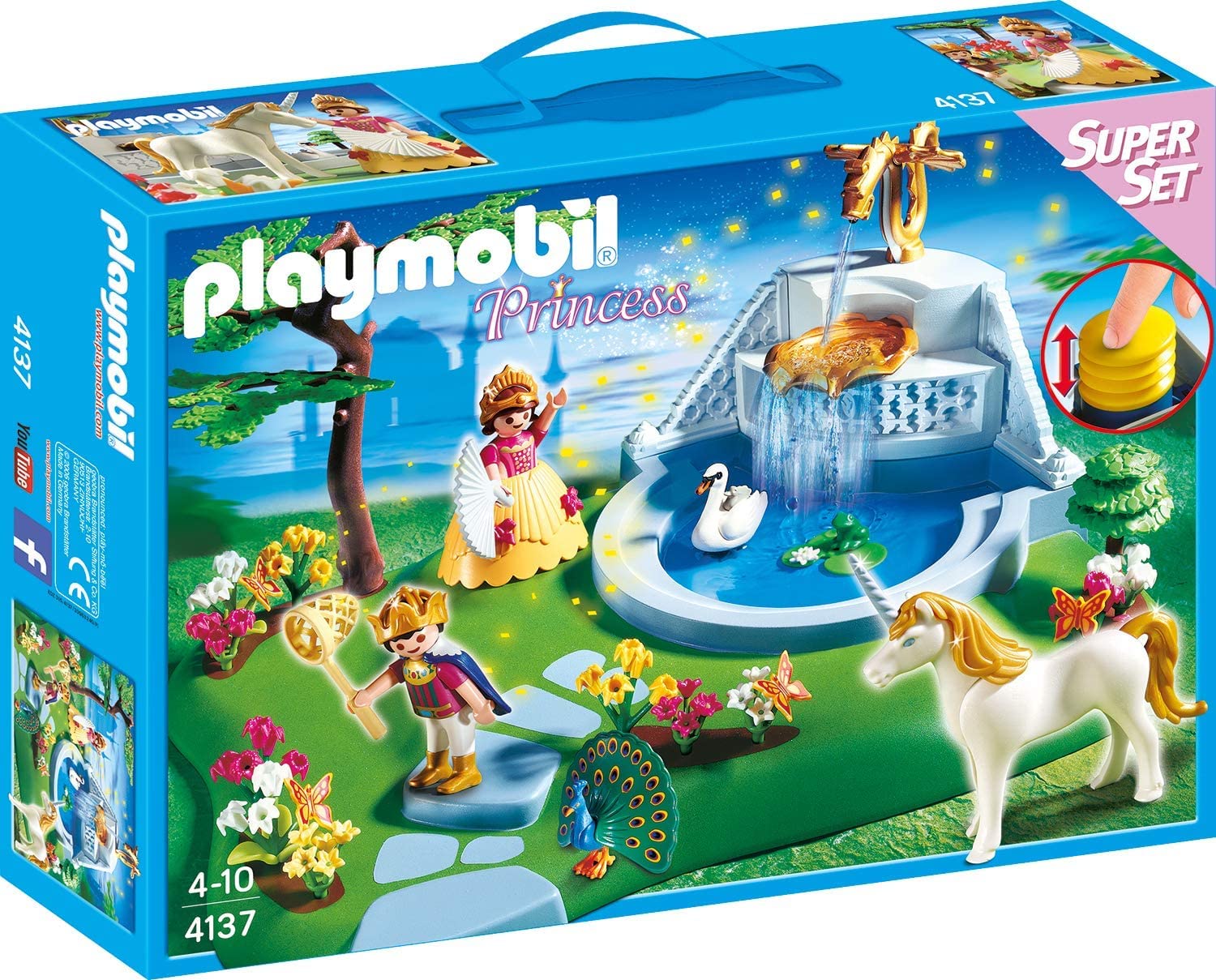 playmobil play　mobilプレイモービル　 夢の国の庭園4137 Amazon.co.jp: プレイモービル おとぎの国のお城 スーパーセット 夢の