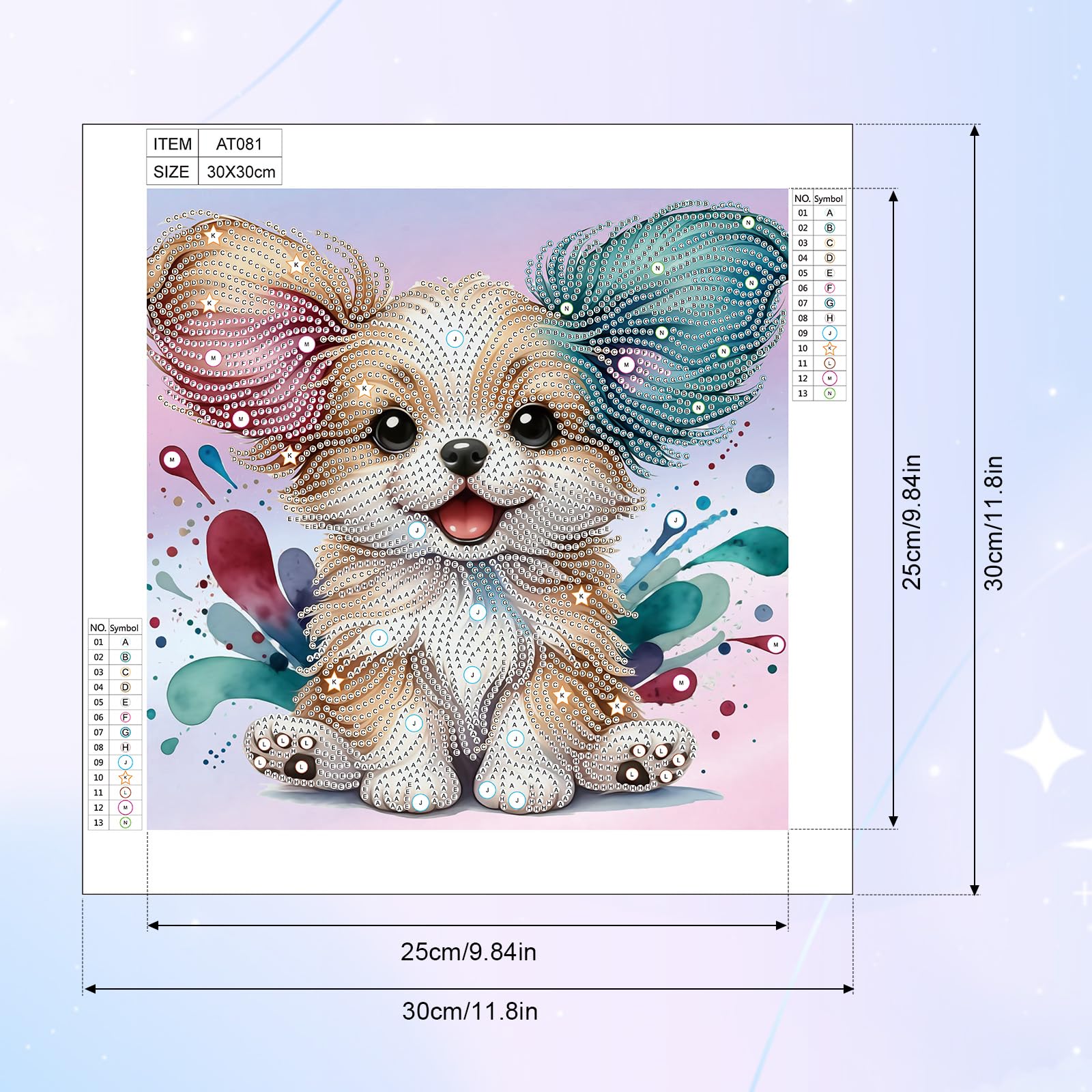 Amazon.co.jp: JISHSHAY ダイヤモンドアート 特殊形状 ラインストーン