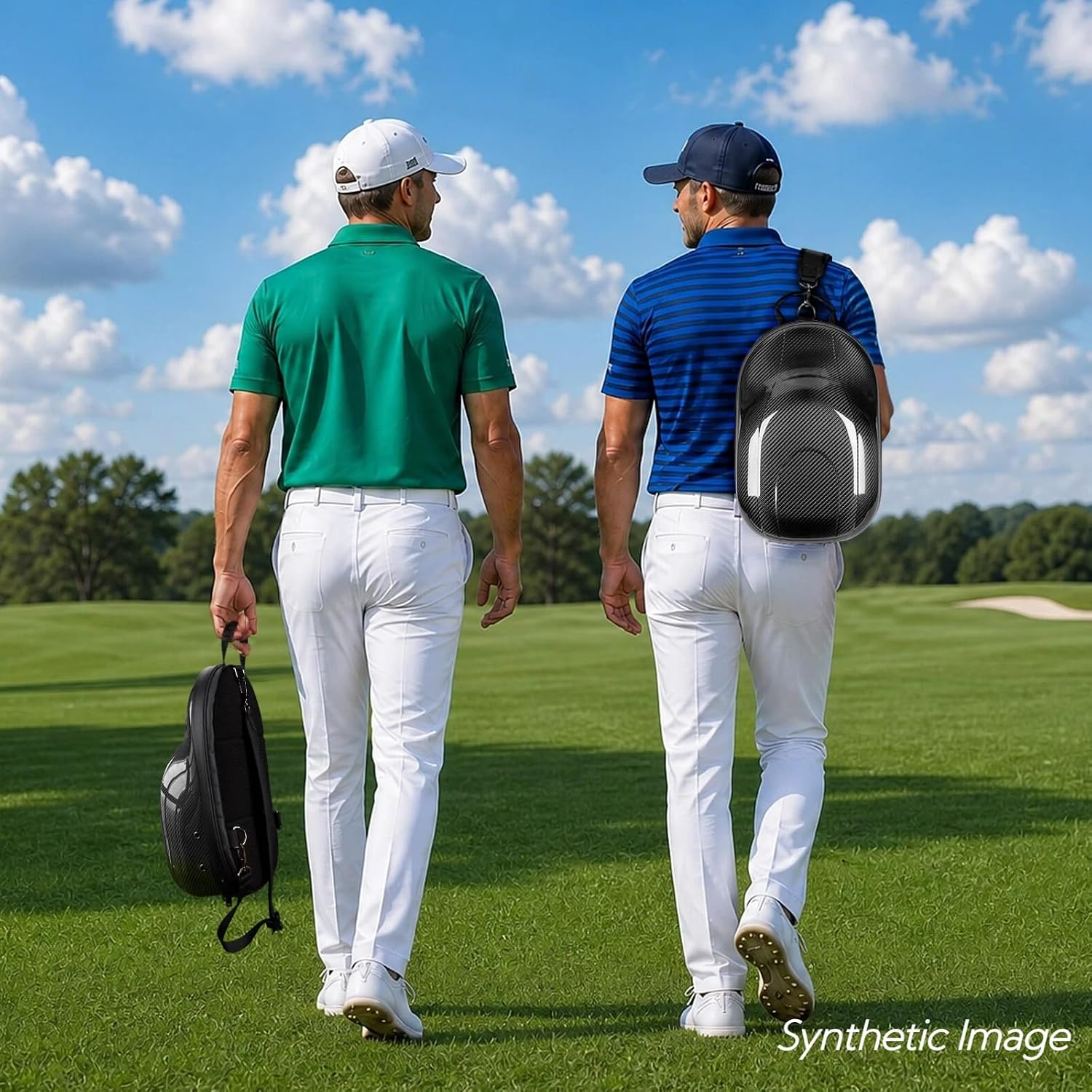 T-carbon Real Carbon Fiber Baseball Golf Cap Case for Hat Collectors
