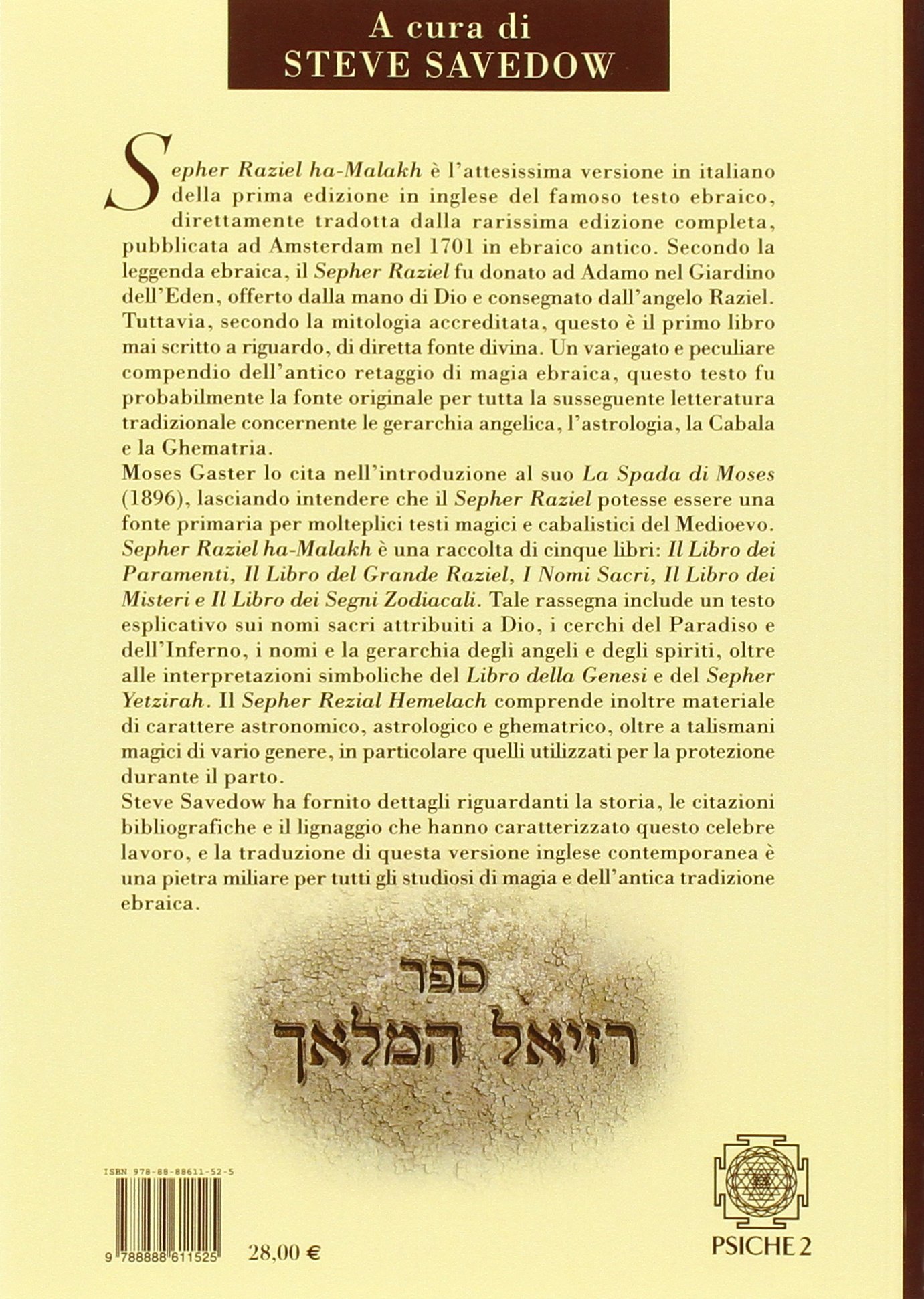 Il libro dell'Angelo Raziel