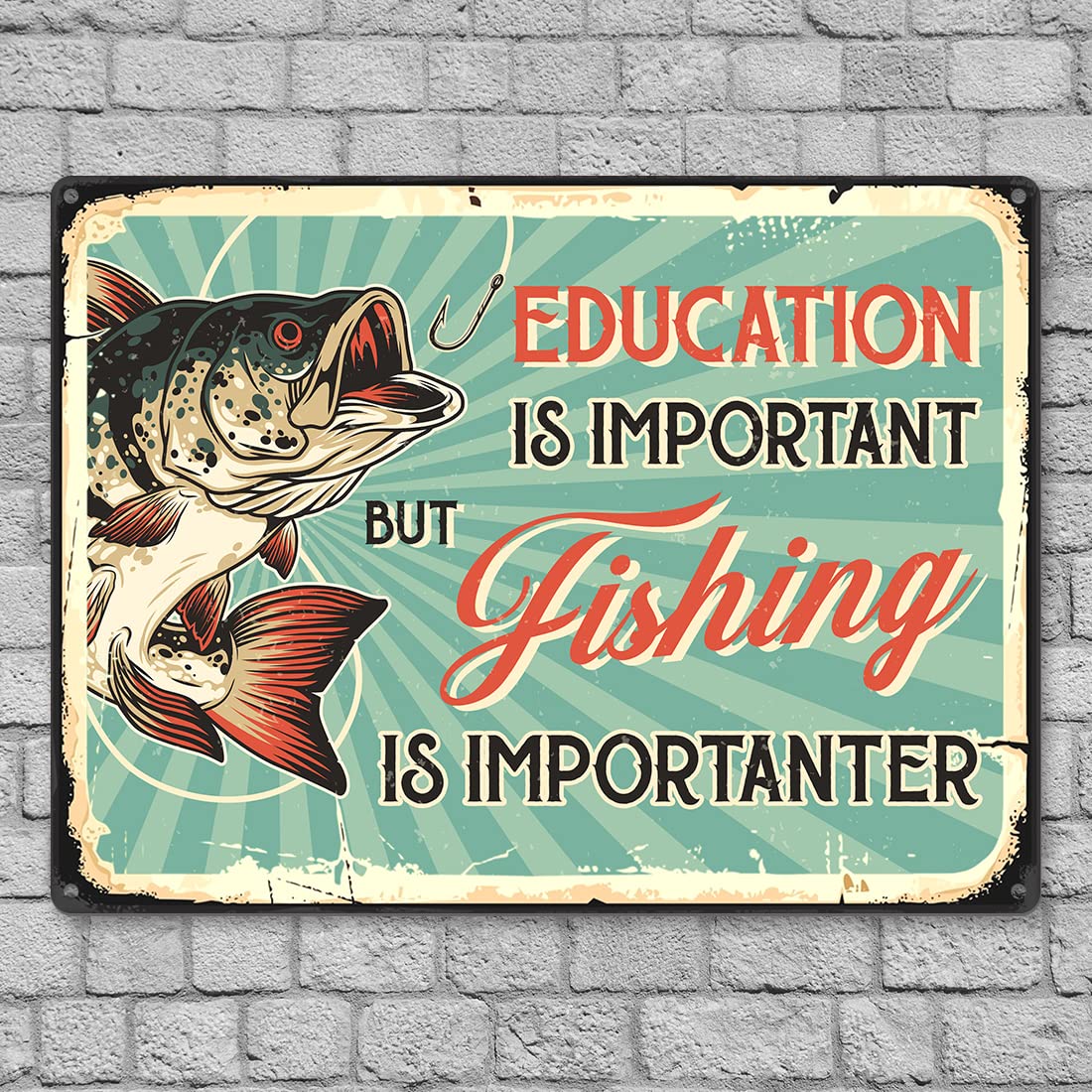 Fishing Signs For Wall