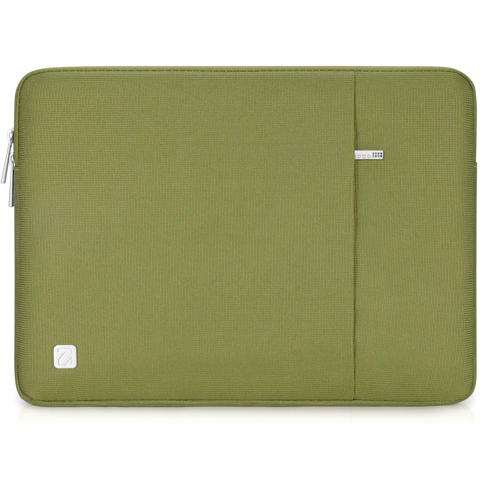 Pochette tablette 11 compatible iPad Pro M4 Galaxy Tab S9 verte - 8