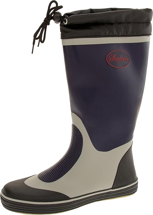 Mens Seafarer Sailing Boat Deck Rubber Original Wellington Boots