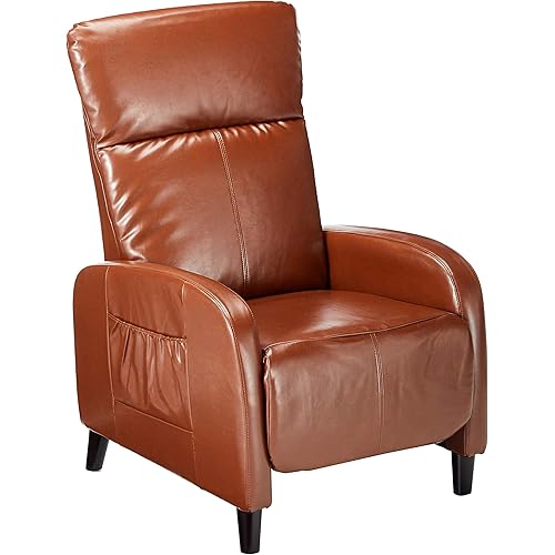 Christopher Knight Home Trenton Hazelnut Brown Leather Recliner
