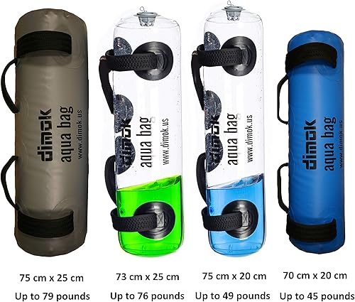 Miniatura 5 de Bolsa de arena para entrenamiento, bolsa de agua, bolsa de entrenamiento con peso, bolsa de arena militar para fitness, 45-80 libras, equipo pesado