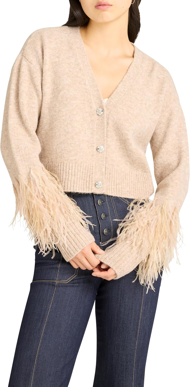 Cinq à Sept Women's Bria Feather Cardigan