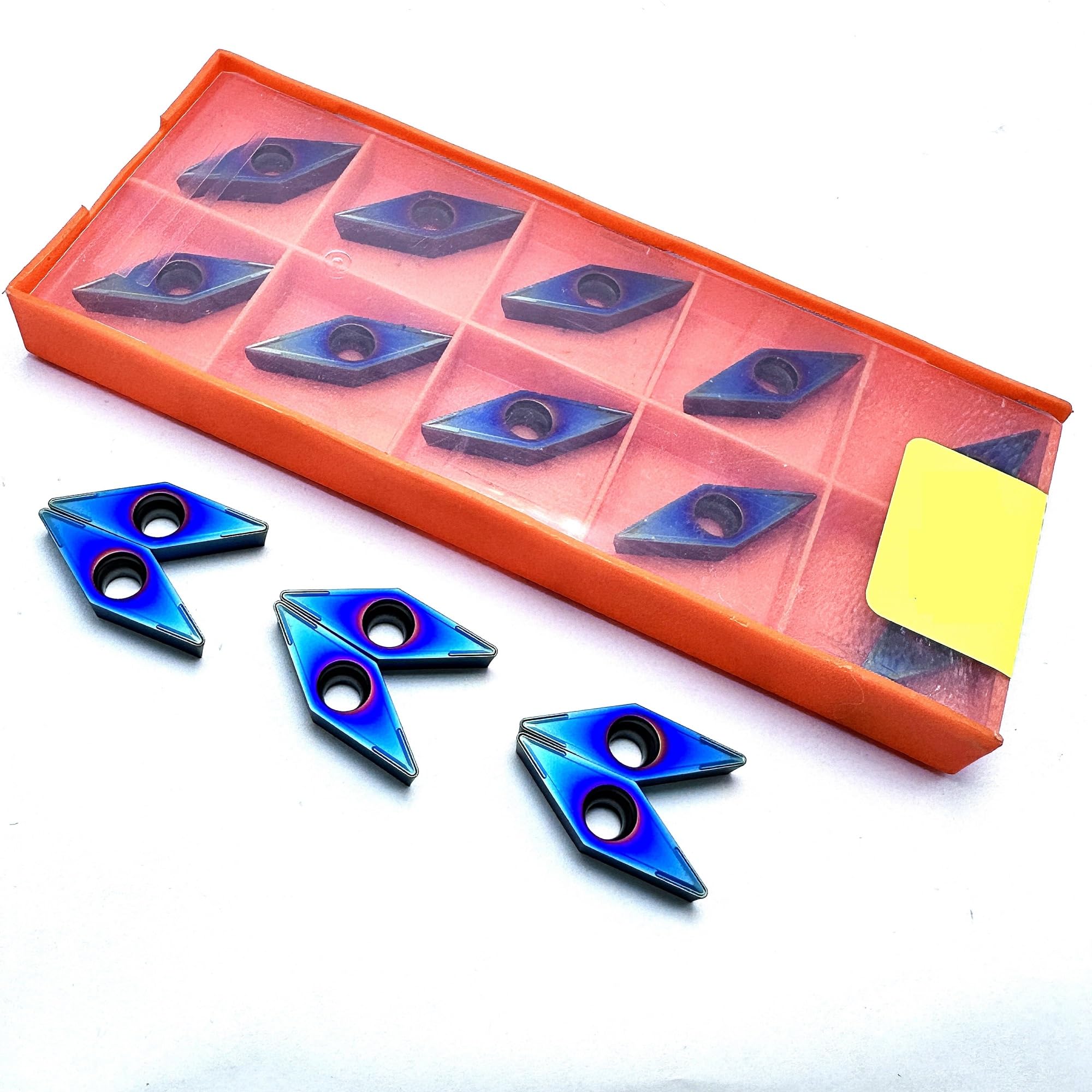 Utensile Tornitura Interna Con Rivestimento Nano Da Taglio Per Tornio CNC(10PCS VCMT160408 LK9365)