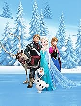 Large Frozen 2 Frozen Sven Cuddly Blanket 130 x 170 cm Super Soft Fleece Blanket Sofa Blanket Disney Anna Elsa Olaf Kristoff Arendelle Completely Unfrozen Fit for Children's Bed Linen