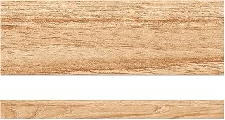 Carson Dellosa Grow Together 36Ft of Light Wood Grain Bulletin Board Borders, 12 Strips of Natural Trim for Rolling Whiteboard, Cork and Posterboard, Party, Classroom Decorations, and Farmhouse Decor