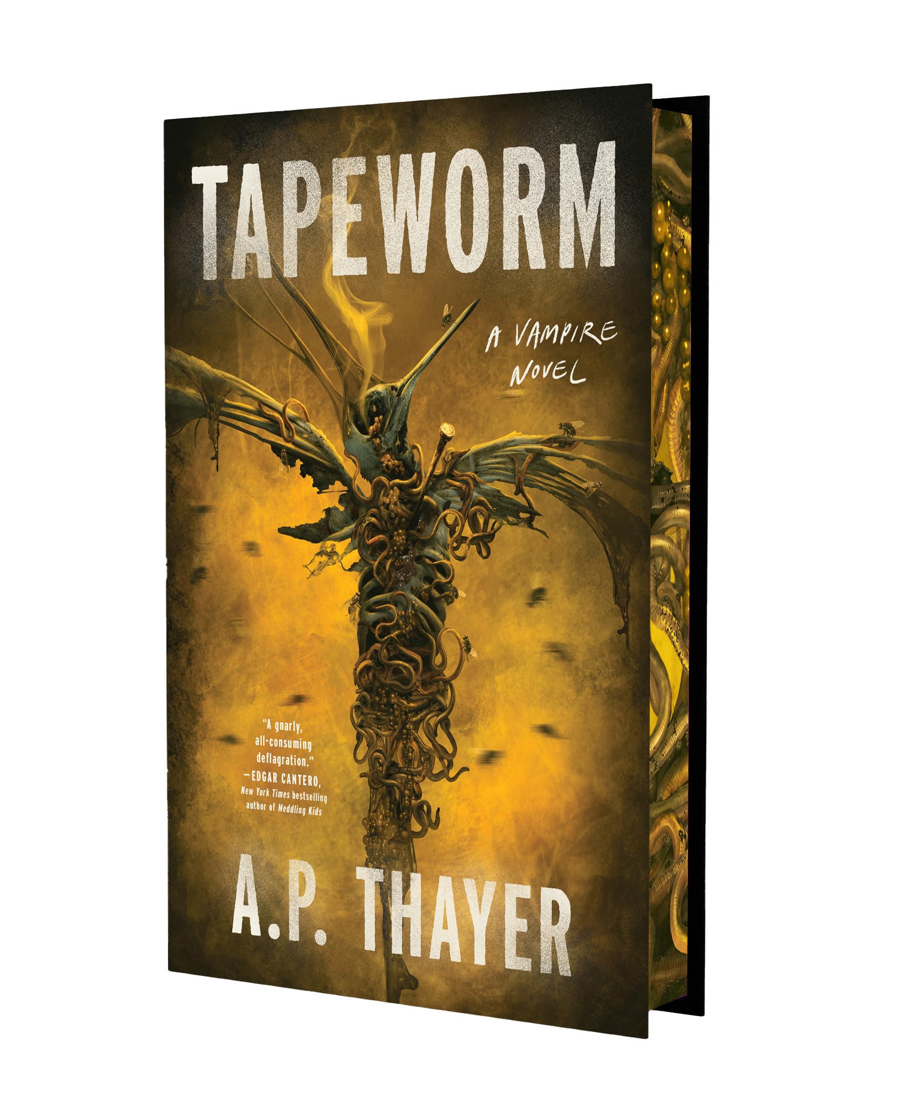 Tapeworm A Vampire Novel by A. P. Thayer (Hardback Book)