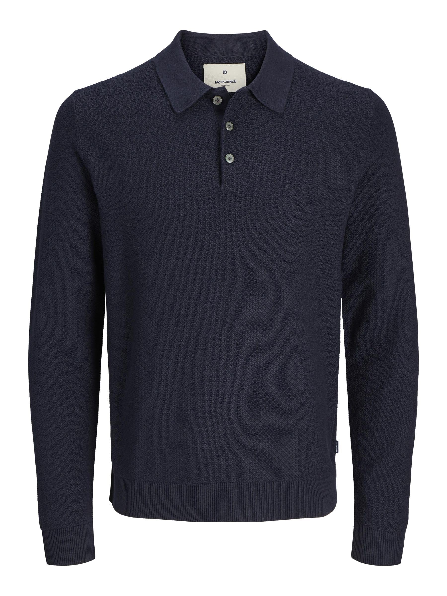 Jack & Jones Men's Night Sky Polo Shirt Plain Polo Shirt, S