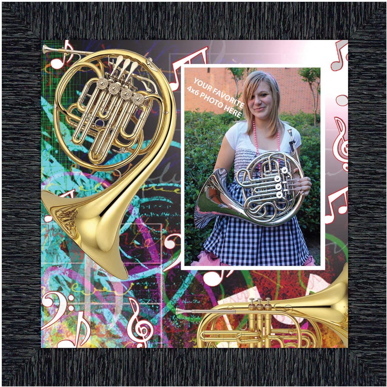 Crossroads Home Décor French Horn, Marching Band French