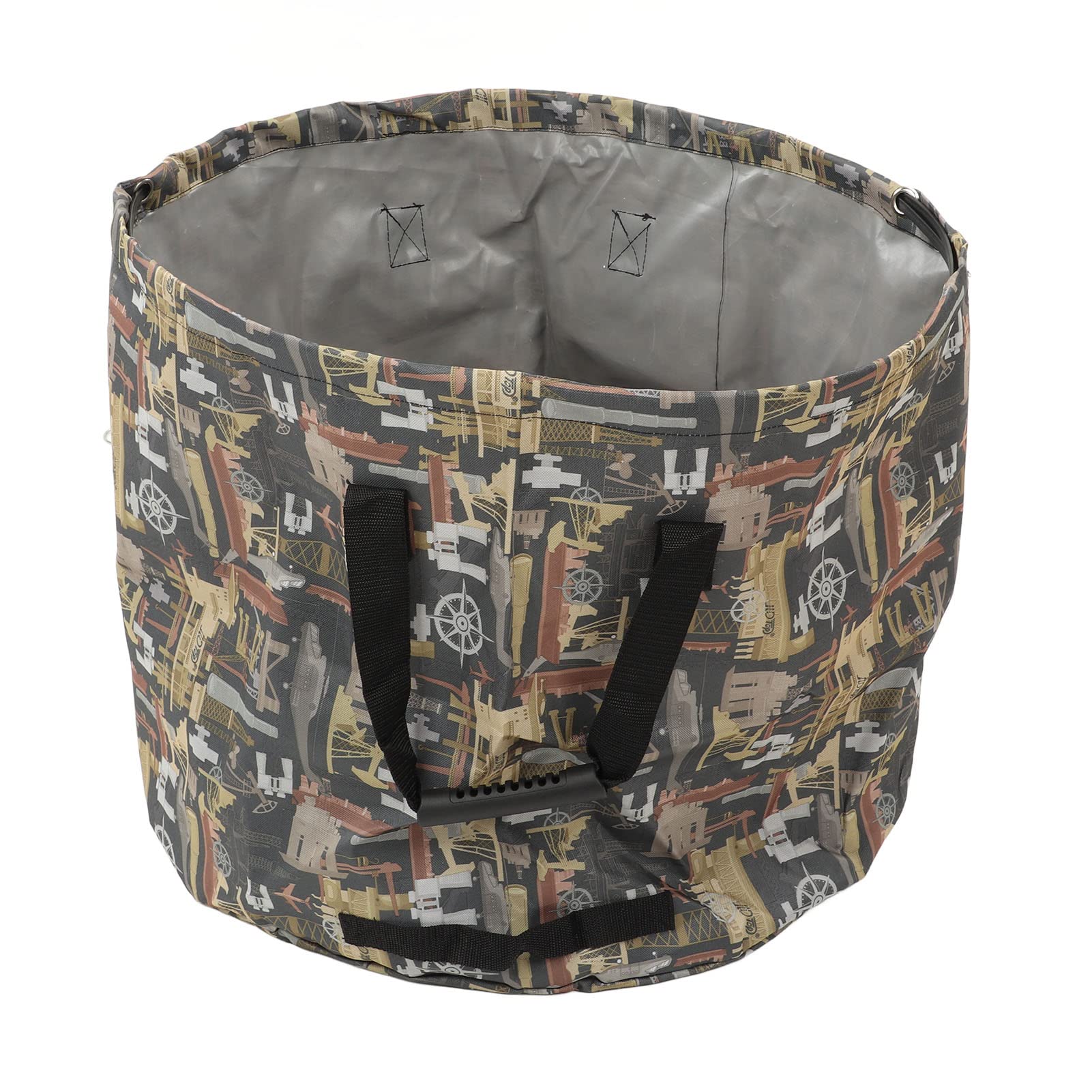 Picnic Waster Container Bag, Garden Lawn Waste Bag Reusable for Gardens