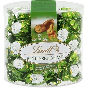 Lindt Leaf Crocant Box 425 g Delicate Crispy Leaf Crocant Eggs in Gianduja Hazelnut Milk Chocolate Easter Chocolate Premium Chocolate Eggs Easter Eggs Gift Box Chocolate Gift Box