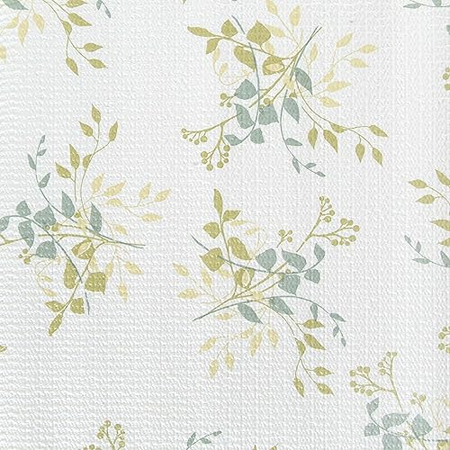 Miniatura 2 de Con-Tact Brand Grip Prints - Forro adhesivo duradero antideslizante para estantes y cajones, 18 x 4 pies, Aspen Aloe